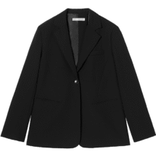 对白 2025春秋简约高级感廓形西装外套小个子气质休闲女式小西服136元（超V会员价，有首单礼金，价格更低）