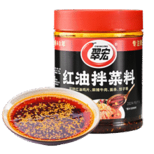 翠宏 红油拌菜料750g 四川风味香辣红油辣椒面油泼辣子凉拌菜调味酱 红油拌菜料750g*1瓶23.8元 (券后省6)