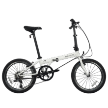 大行（DAHON）经典P8折叠自行车成人20英寸8速男女式通勤运动单车KBC083 白色【经典版】