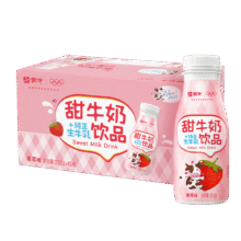 限地区、再降价：蒙牛 甜牛奶 草莓味 250g*15瓶