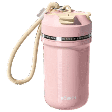 再降价：康巴赫保温杯钛板材内胆高颜值便携运动水杯42.05元