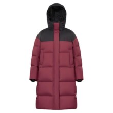 波司登冬季 保暖外套运动撞色中长款厚羽绒服606.8元+25元淘金币(需领券、需福利礼金)