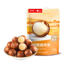 20点：洽洽京觅定制原味夏威夷果211g