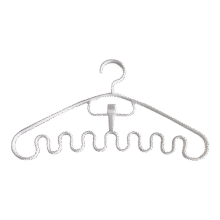 京东物流 波浪衣架平替多功能丝巾围巾吊带内衣衣架 波浪衣架【2个】0.01元(需领券)