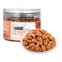 25年新货临安山核桃仁50g罐装奶油味无添加小核桃仁野生孕妇零食 奶油味5罐【净含量250g】30.6元 (券后省0.9)