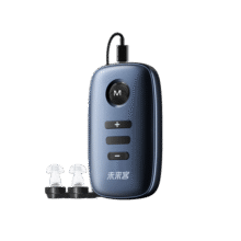 纽维达助听器老年人重度极重度听损耳聋长续航双耳充电盒式助听器A-90498元 (券后省80)