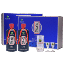 习酒 习酒蓝 53度 白酒 酱香型 500ml *2瓶礼盒装