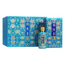 淘金币可用：钓鱼台 珐琅彩珍品一号 53度 酱香型白酒 500ml*6瓶 整箱