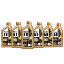 美孚（Mobil）金美孚 先进全合成小金美汽机油经典表现 0W-40 SP 1L*6 汽车保养222.44元(晒单返50元京东卡后)