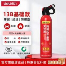 Deli 得力 车家两用 13B环保水基灭火器 620mL