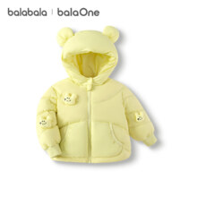 巴拉巴拉 宝宝羽绒服冬装男童女童加厚保暖连帽外套萌2025上衣166.2元+1000淘金币(需领券)