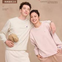 限移动端：Champion 2025秋季新款 情侣休闲刺绣圆领卫衣