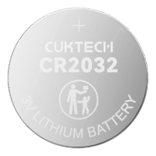 CUKTECH 酷态科 CR2032 纽扣电池 3V锂电池 5粒装*3件