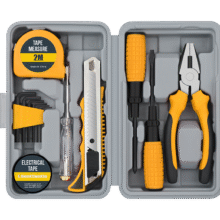 希孟 家用工具箱套装家庭五金维修螺丝刀老虎钳子改锥扳手电工工具全套14.9元（凑单后11）