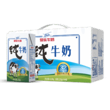 再降价、需首购：菊乐 全脂纯牛奶 255g 24盒＊2件