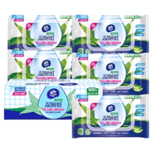 双十一：维达 芦荟精华湿厕纸80片×5包20.77元