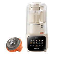 限地区、88会员：九阳破壁机可拆洗家用全自动豆浆机辅食轻音搅拌料理机榨汁机新款 榛果棕385.25元(需领券)