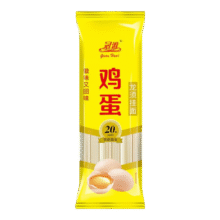需拼购：冠淮 鸡蛋风味挂面 龙须细面条 圆面条 小包装 200g/袋0.9元包邮（三人团）
