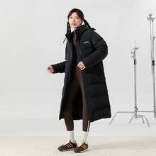 adidas 阿迪达斯 长款羽绒服女冬季新款运动服保暖羽绒外套女士加厚大衣