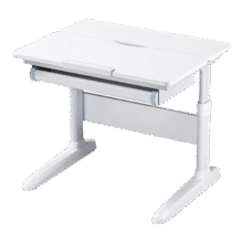 护童儿童学习桌椅小学生可升降书桌写字桌椅套装【超大桌面】电脑桌 启梦80cm大白桌407.23元(需领券)