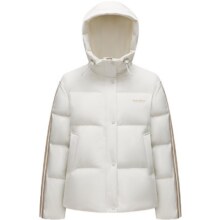 天降礼金：波司登 奥莱 防风保暖短款连帽厚羽绒服405.49元(需领券、需福利礼金)