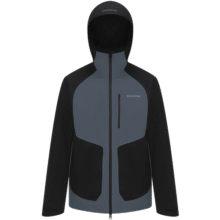 波司登（BOSIDENG）25新【叠变】鹅绒机能冲锋衣羽绒服男女同款三合一外套B250331360 黑色/稀有灰 XS 155/80A 体重约100斤以内2259元 (券后省240)