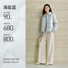 PEACEBIRD 太平鸟 女士羽绒服 AAACF4C01-9YZC