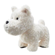 双十一：babycare 西高地毛绒安抚玩具狗仿真复读声控宠物玩偶74.5元