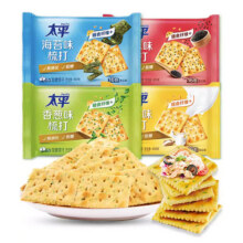 亿滋太平苏打饼干400g梳打加铁香葱奶盐海苔芝麻咸味早餐充饥零食
