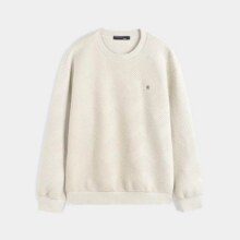 GXG 【爆款】秋冬热卖GXG简约休闲肌理面料宽松卫衣情侣款卫衣男142元