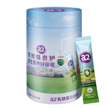 a2奶粉益生菌乳铁蛋白高钙低GI 中老年粉 肠道款27g*15条独立包装