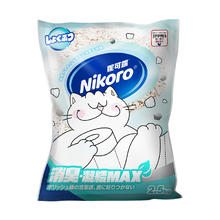 淘金币可用：Nikoro 妮可露木薯植物吸水低尘猫砂 2.5kg*8