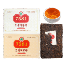 中茶 7581 云南普洱熟茶砖 250g25.1元
