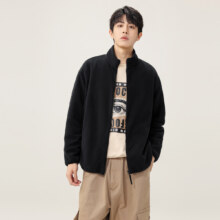 再降价、天降礼金：【活动热卖】雪中飞秋新男女情侣运动摇粒绒立领外套户外休闲大码47.32元(凑单后最低可达到39)