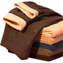 莫代尔A类羊绒保暖裤男发热内穿秋裤秋冬鹅绒薄绒衬裤加厚线裤打底毛裤39.9元 (券后省120,月销2000+)