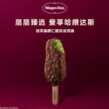 单支64g！Häagen·Dazs 哈根达斯 脆皮条冰淇淋 64g