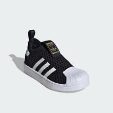 adidas 阿迪达斯 官方正品三叶草小童经典贝壳头轻便运动鞋JH6371