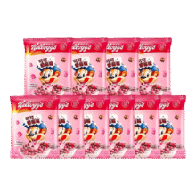 临期：Kellogg可可爱莓莓Q萌脆谷球12g*10袋（26/3）