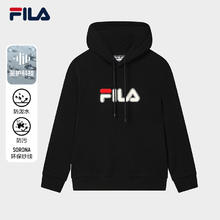 FILA 斐乐 情侣款秋冬加绒连帽卫衣 F51U539203F