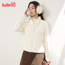 Baleno 班尼路 今日必买：班尼路加绒外套女装双面奥粒绒秋冬季新款内里长绒保暖抗寒上衣