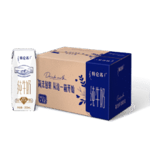 特仑苏 蒙牛 特仑苏A2全脂纯牛奶200ml*12盒*2提 3.6g蛋白质 营养整箱礼盒装 组合款64.8元
