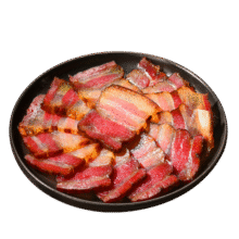 蜀腊人家老腊肉四川风味特产柴火烟熏川式老熏五花肉年货送礼烹饪食用496g43.5元 (券后省0.95)