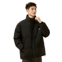 361° 加厚保暖 秋冬防风立领棉服纯色简约百搭运动休闲棉衣棉袄外套