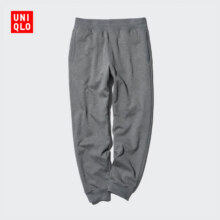 UNIQLO 优衣库 超品好价男装女装HEATTECH仿羊羔绒运动长裤裤子469966 07 青灰色 XL /180/96B69.3元