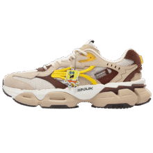 海绵宝宝 361 男鞋运动鞋 2025秋季复古老爹鞋 情侣防滑休闲鞋70.29元(需领券) 2元淘金币