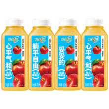 味全 每日C饮料 苹果汁 300ml*4瓶 拍4件 赠1件