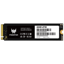 宏??掠夺者（PREDATOR）2TB SSD固态硬盘 M.2接口(NVMe协议) GM9系列 NVMe PCIe 5.0读速14500MB/s AI电脑存储配件919元
