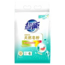 超能 馨香柔软天然皂粉 青柠西柚香 6斤