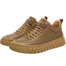 BELLE 百丽男鞋厚底加绒高帮工装鞋男冬新商场同款休闲板鞋165元（超V会员价）