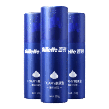 Gillette 吉列 剃须泡沫    柠檬须泡 210g*3瓶38.41元